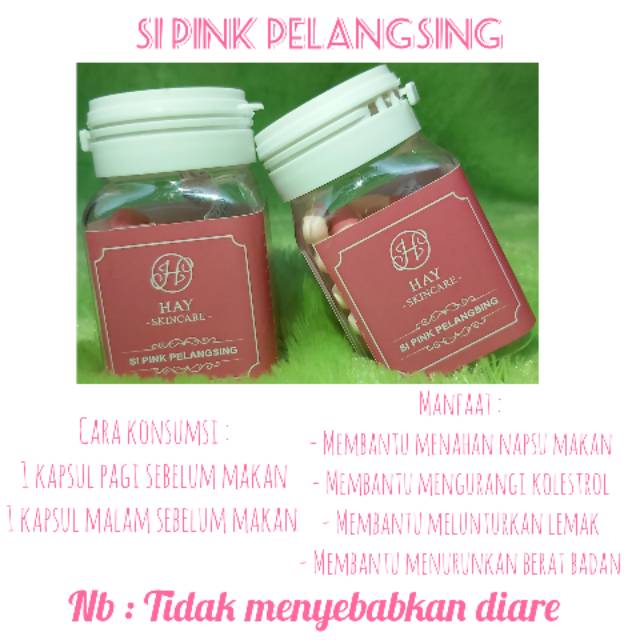Pelangsing pinky/kapsul pil pelangsing