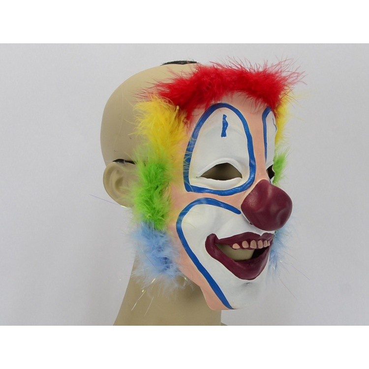 TOL-60 topeng latex badut clown pesta halloween prank toy mask