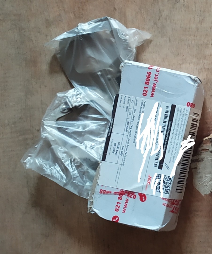 Tang Jepit C Clamp Swivel Pad Lock Grip