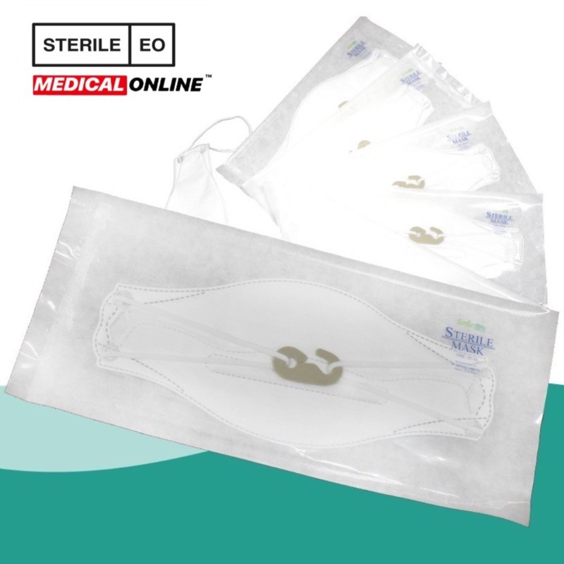 MASKER STERIL SAFELOCK STERILE KF-94 / BUKAN EVOPLUSMED BUKAN DUCKBILL MEDICAL ONLINE MEDICALONLINE