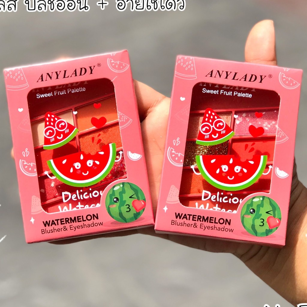 [Per Pc] Eyeshadow Blusher Anylady Delicious Watermelon 793