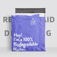 POLYMAILER RAMAH LINGKUNGAN PACKAGING BIODEGRADABLE MAILER BAG Eco Friendly 30x40cm COMPOSTABLE READ