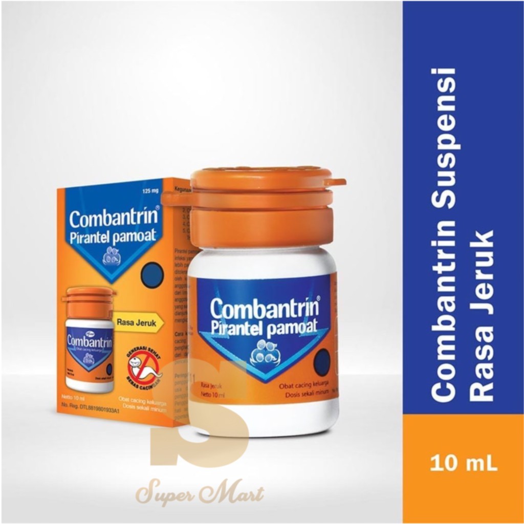 

Combantrin Syrup Rasa Jeruk