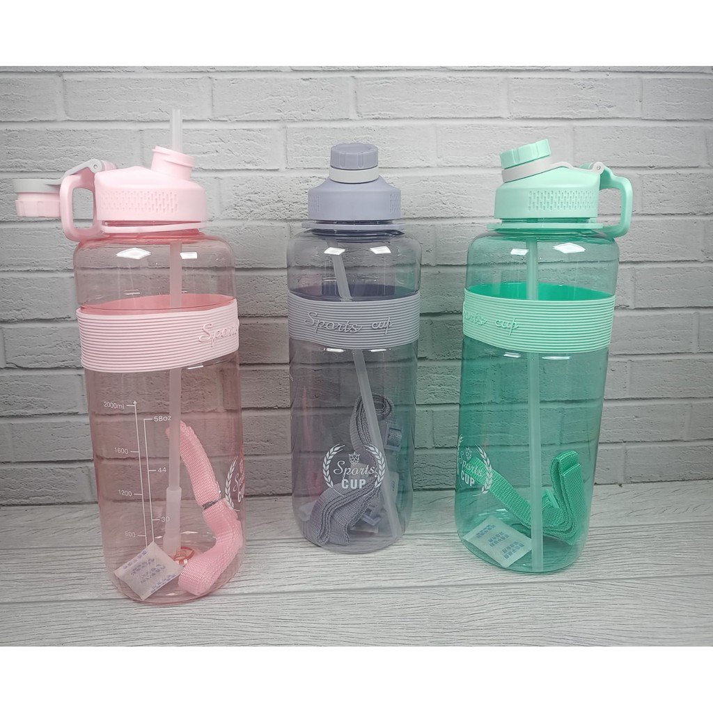 A110 Botol Minum Bpa Free Sport Cup 2 Liter / 2000ml