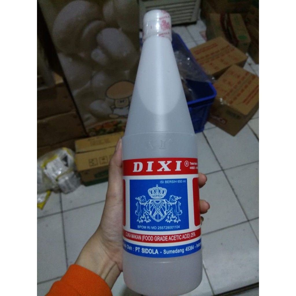 

CUKA DIXI 650 ML GOJEK