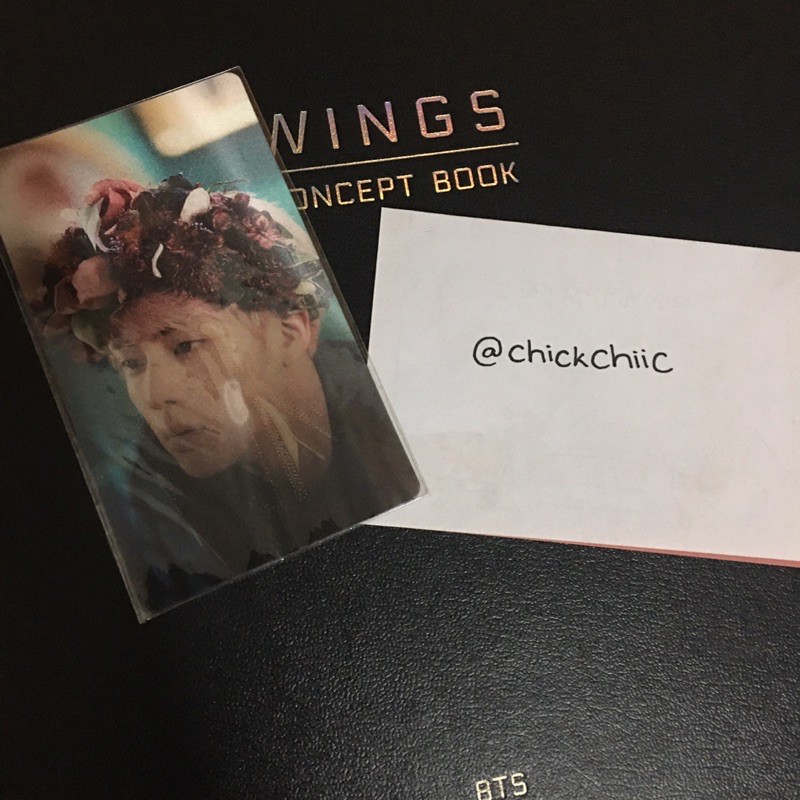 Jual BTS WINGS CONCEPT BOOK LENTICULAR JIN | Shopee Indonesia