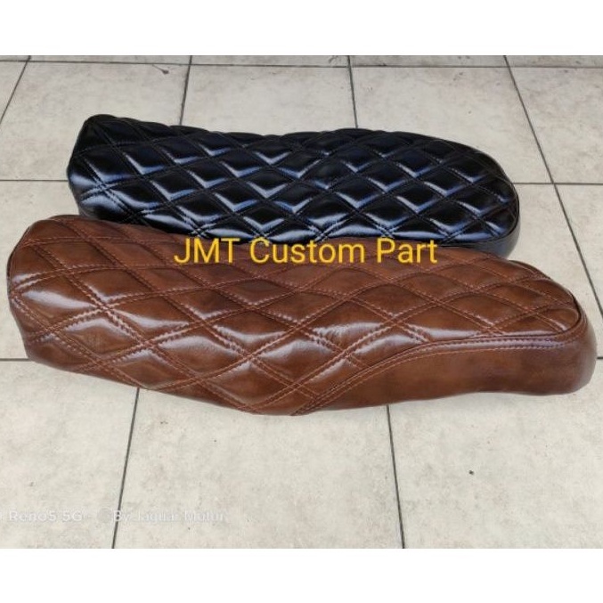 Jok Custom Motor Japstyle Scombler Megapro New  Vixion