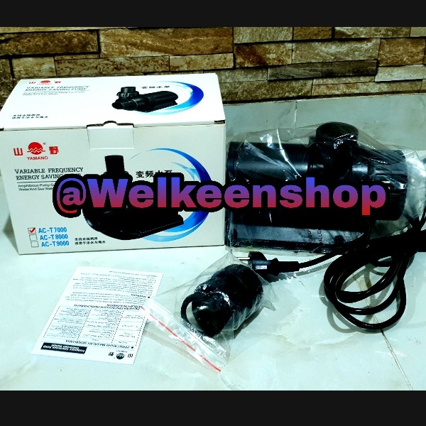 Yamano ACT 7000 Low Watt Pompa air Kolam ikan Hidroponik Naik 5 meter Yamano ACT7000 60 Watt