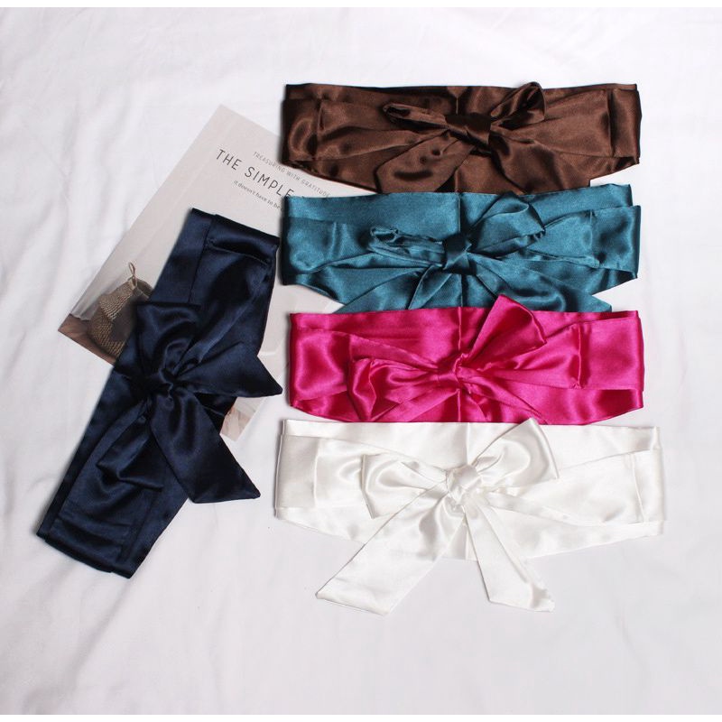 Obi Belt / Sabuk Ikat Pinggang Wanita Satin