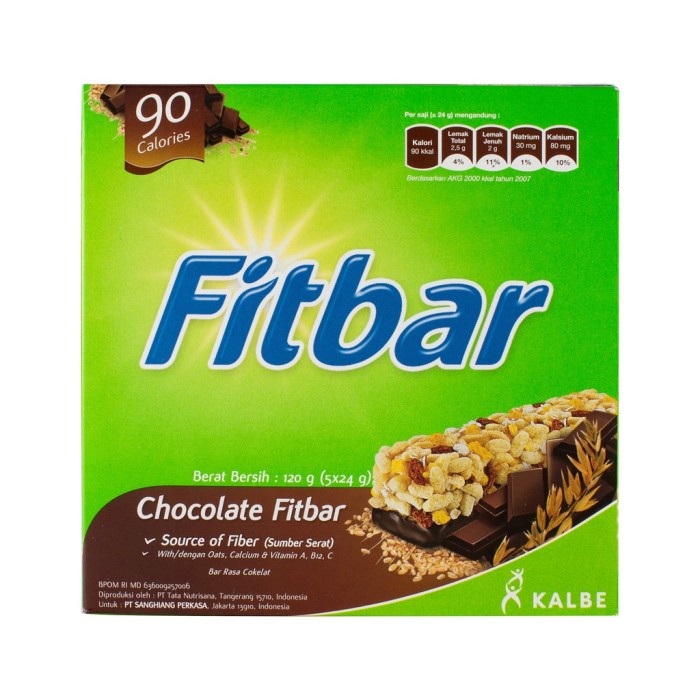 

FITBAR COKLAT 5X25GR