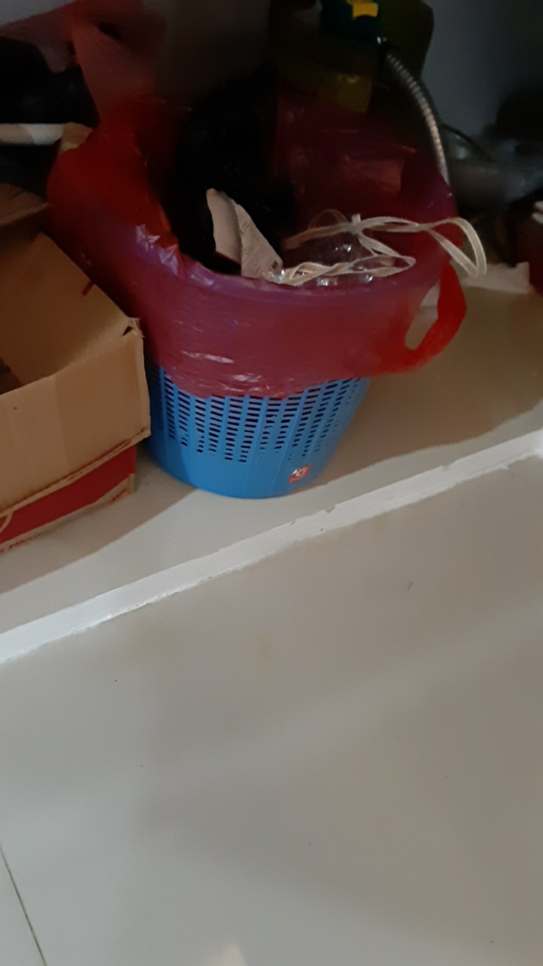 Keranjang Sampah Plastik Sunlife / Tong Sampah Plastik Besar