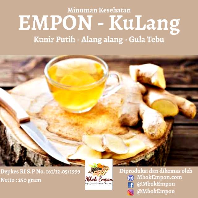 

EMPON KuLang (Kunir putih, Alang alang dan Gula Tebu)