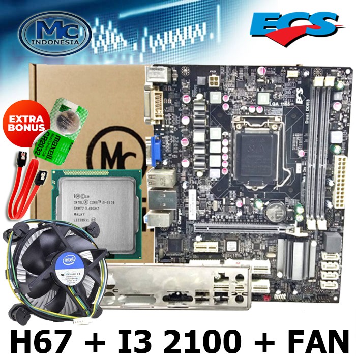 Mainboard MOBO Mainboard H67 Intel Socket 1155 BIOSTAR