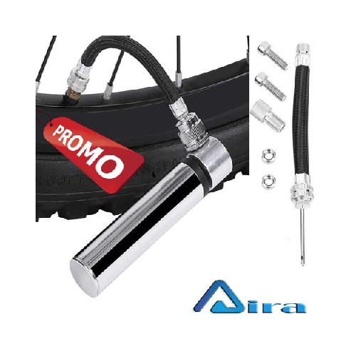 Jual Pompa Ban Sepeda Mini Bike Pump 120 PSI Pompa Manual Pompa Bola Basket Berkualitas