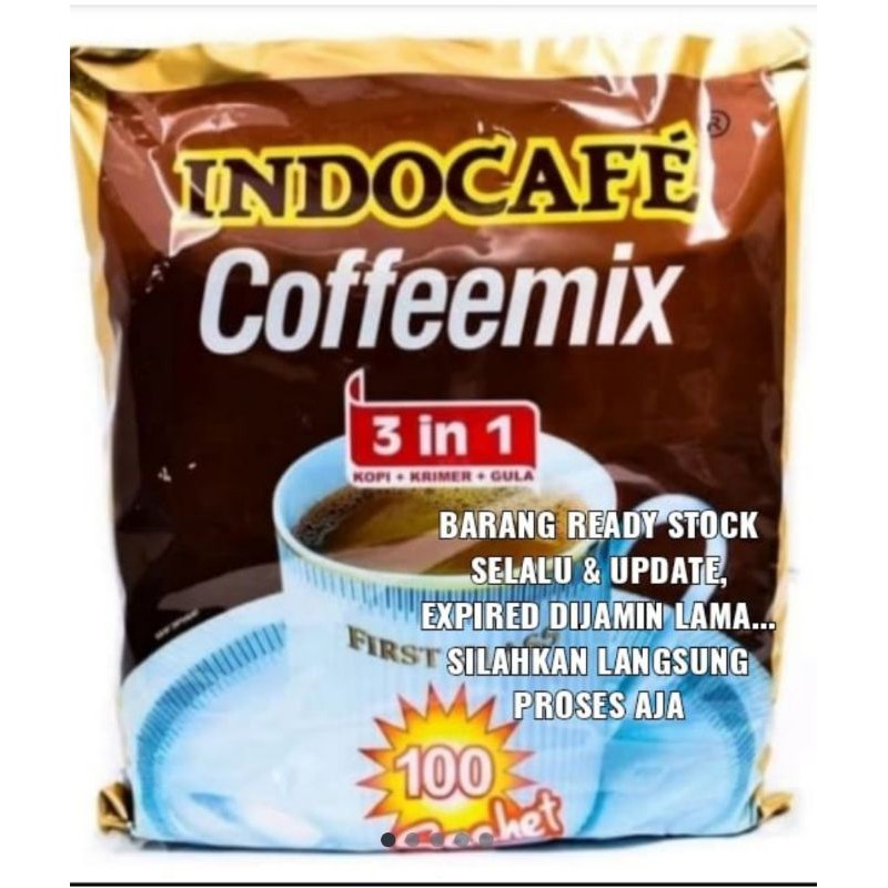 INDOCAFE COFEMIX  100 PCS, SATU PACK