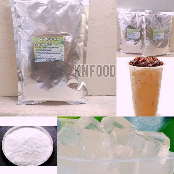 

TERMURAH Tepung Jelly Powder 1 Kg- Jelly Konyaku bubuk Jelly Powder 1000 grm Kode 61