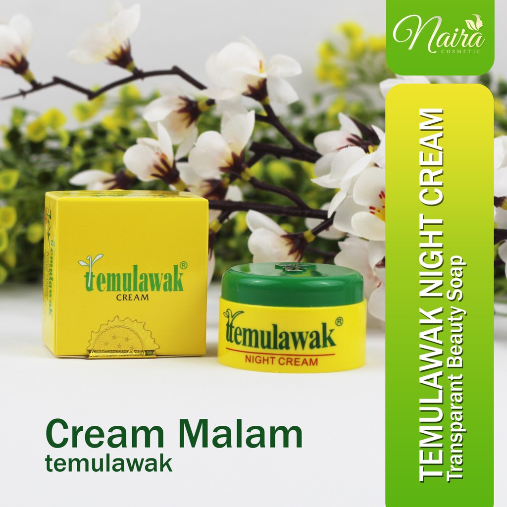 Cream Malam Temulawak / Night Cream Only - Temulawak Asli