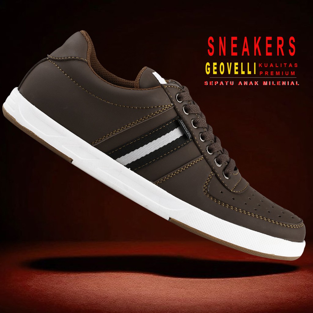 GVL GEOVELLI SEPATU SNEAKERS SNEKER PRIA MODEL ANAK MILENIAL ZAMAN NOW KUALITAS PREMIUM GBK 3100