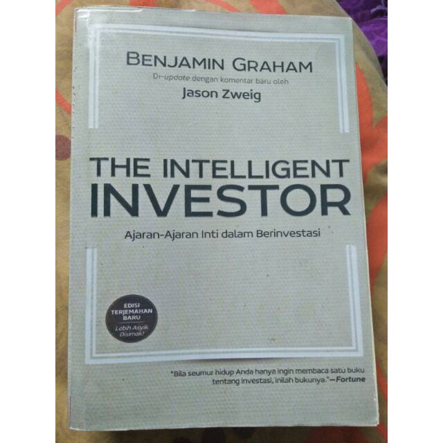 Preloved buku the intelligent investor
