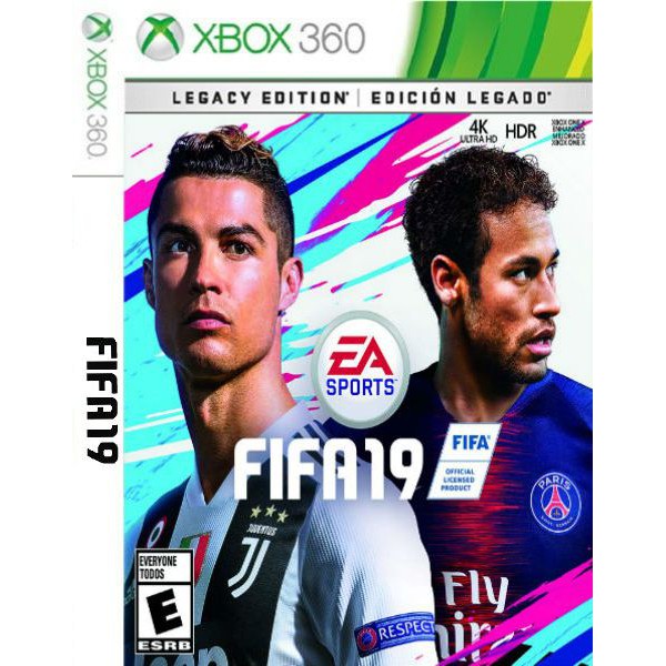 Game FIFA 19 XBOX 360 for Jtag/RGH (Game Data DVD Kaset)