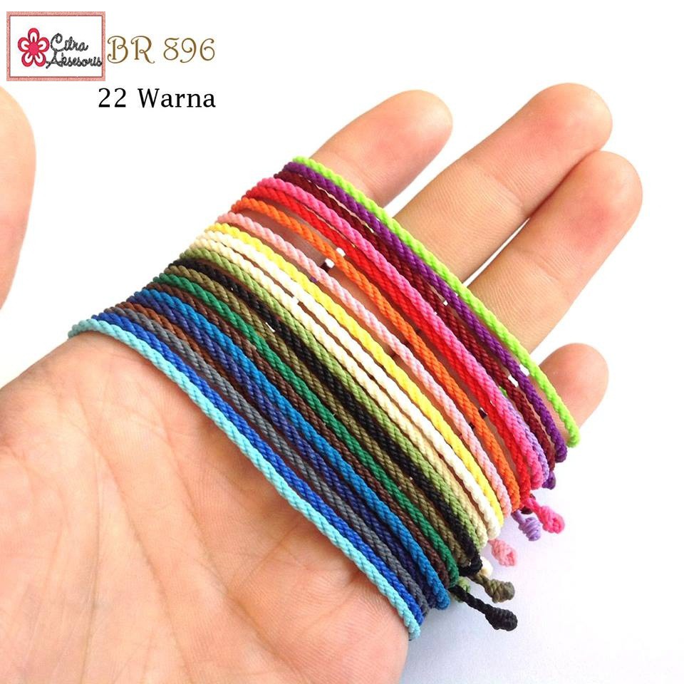 Gelang Tali Tahan Air Polos | Shopee Indonesia