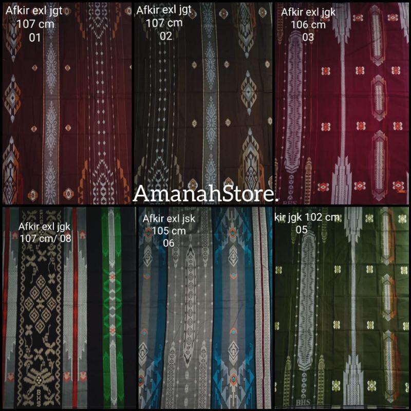 SARUNG BHS COPPER AFKIR / CACAT MINIM EXCELLENT JGT/JGK/JSK