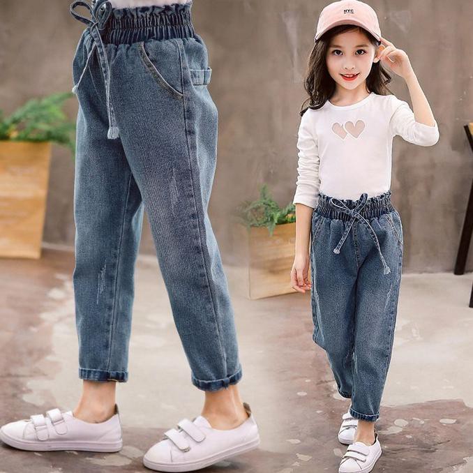  Jeans  Chibi Hanya Celana  Bawahan Celana  Anak Cewek 