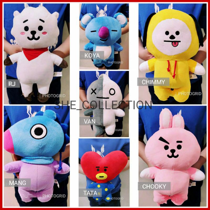 BONEKA CHOCKY CHIMMY KOYA TATA BERDIRI   / BERBAGAI VARIAN PILIHAN / UKURAN L