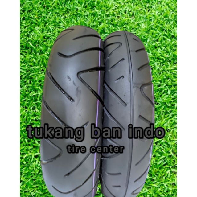 Ban copotan original bawaan scoopy new donat sepasang depan belakng 110/90 dan 100/90 ring 12