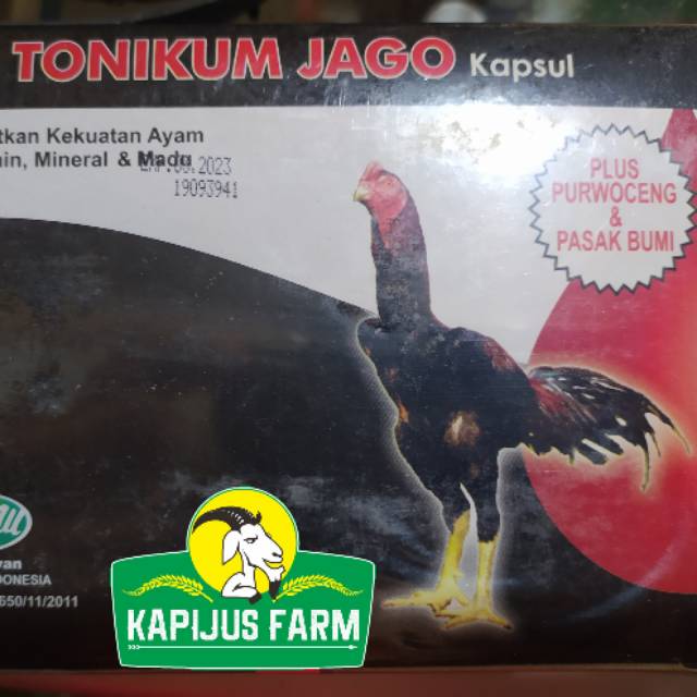 Tonikum Jago / Vitamin Ayam Jago Aduan