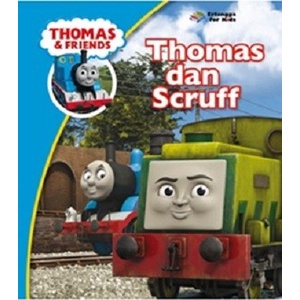 002000800440 - FLAT BUKU ORIGINAL ERLANGGA CERITA ANAK THOMAS AND FRIENDS: THOMAS AND SCRUFF