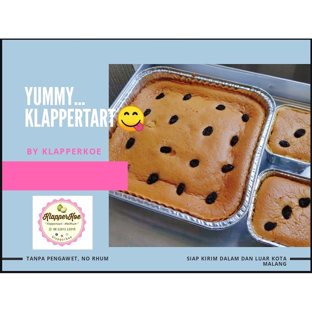 

Kue Klapperkoe ukuran Large