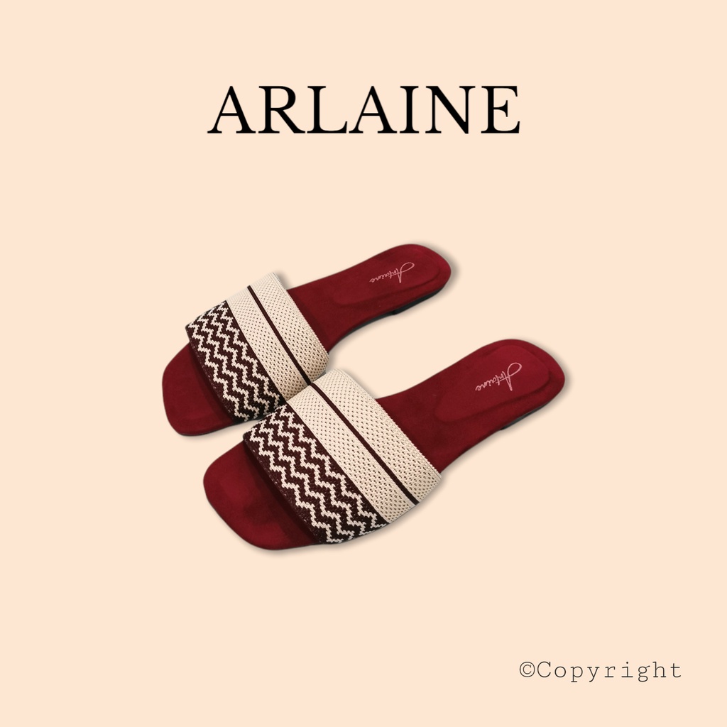 Arlaine Keiko Sandal Flat Wanita