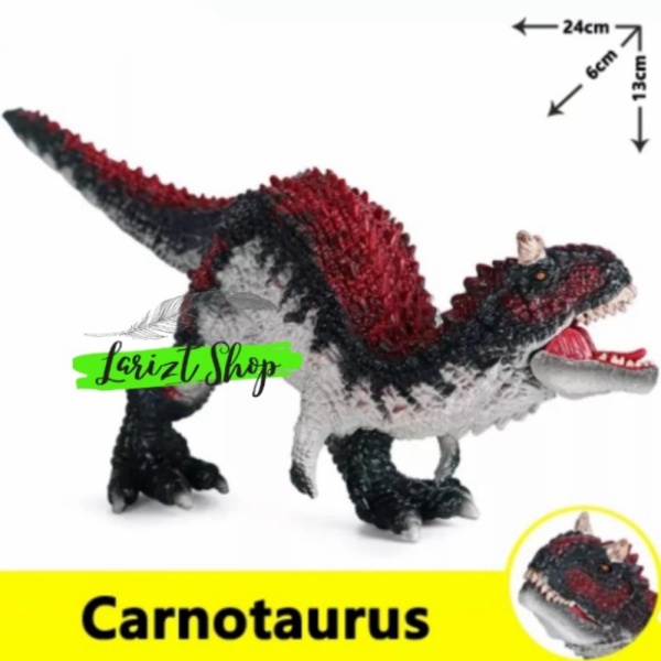 

Dijual Dinosaurus World Park Jurassic Carnotaurus A Figure - Merah Limited