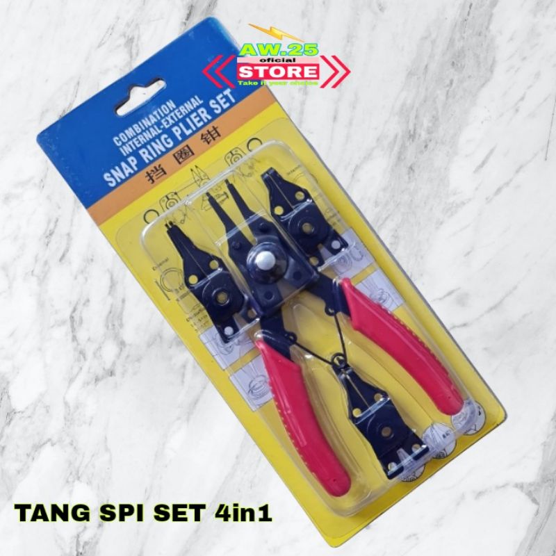 Tang snap ring set 4in1/Tang Snap Ring 4mata/Tang spi set