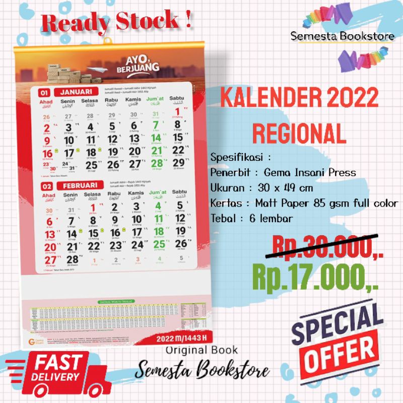 

Kalender 2022 Regional