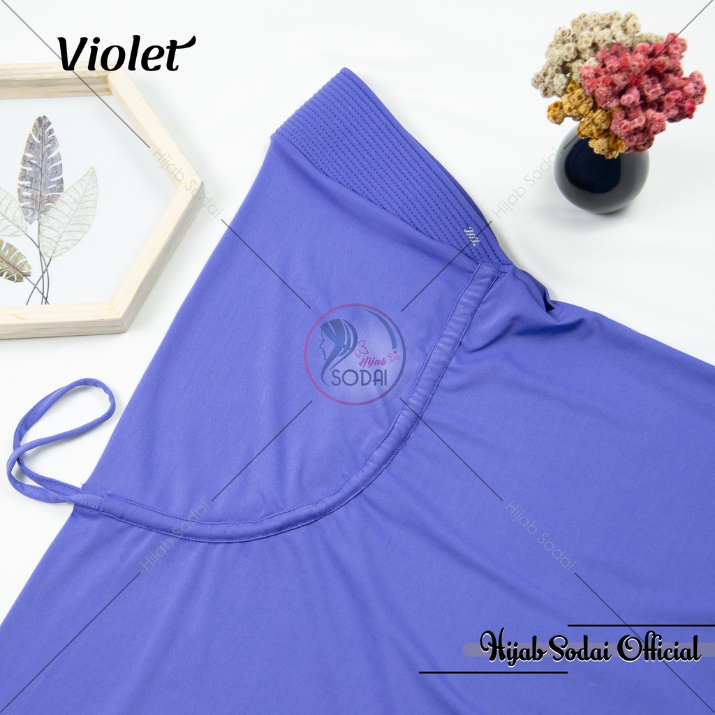 KHIMAR SERUT JOKOWI M | BERGO ADIBA UKURAN M-Violet