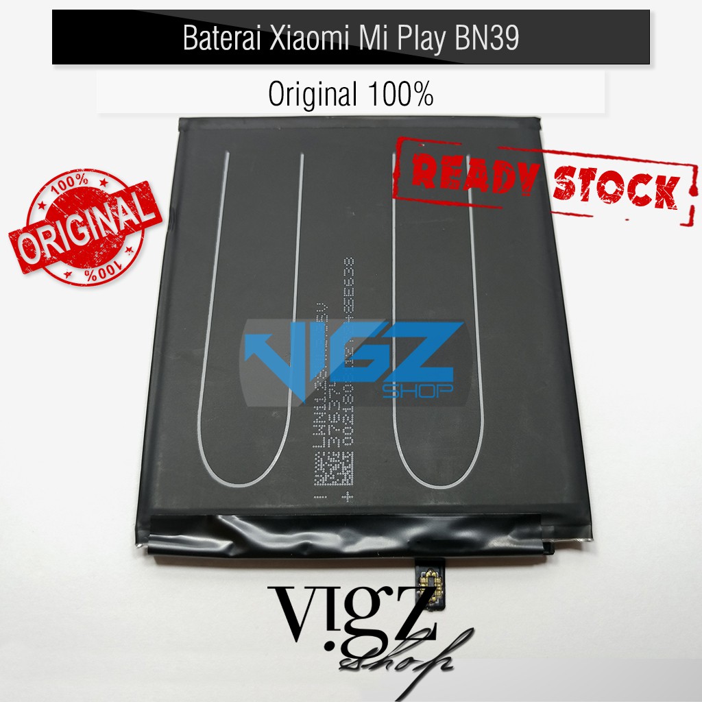 Baterai Battery Xiaomi Mi Play BN39 Original 100%