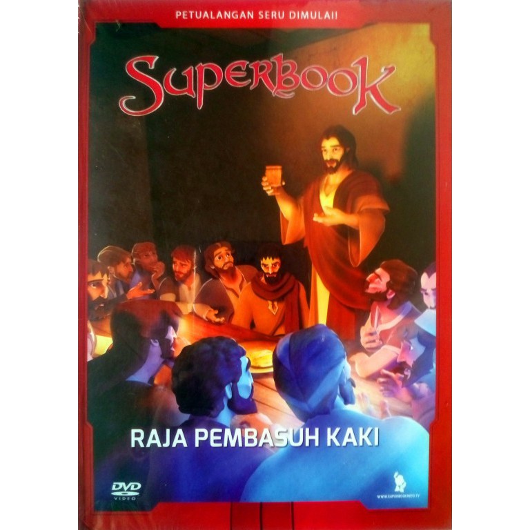 DVD SUPERBOOK - Raja Pembasuh Kaki