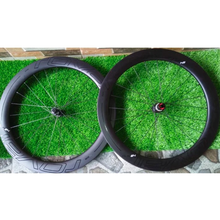 WHEELSET CARBON 700c ROVAL DISC BRAKE 60 MM