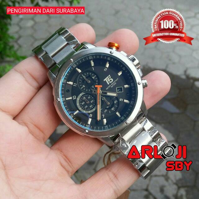 JAM TANGAN PRIA T5 H3588 CHRONO SPORT ORIGINAL TAHAN AIR