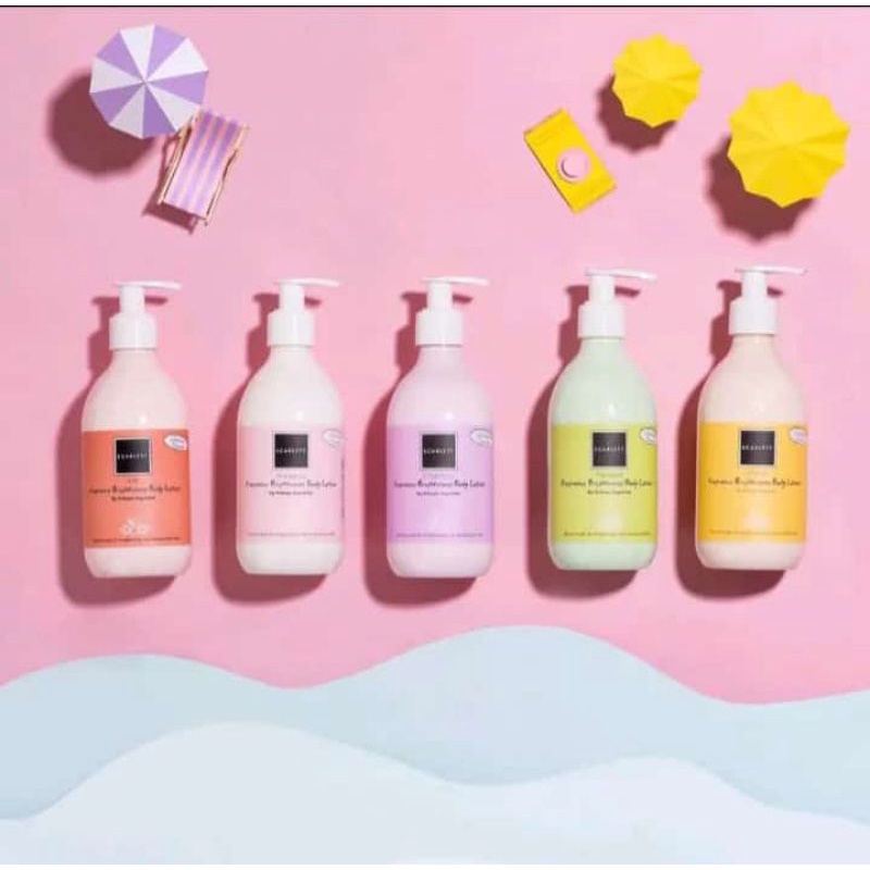 LOTION SCARLETT//LOTION WHITENING SCARLETT//SCARLETT WHITENING BRIGHTENING BODY LOTION