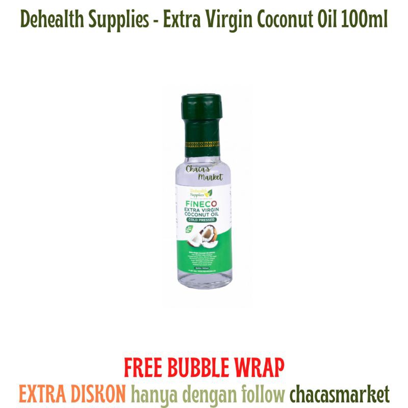 

Dehealth Supplies Extra Virgin Coconut Oil 100ml (Minyak Kelapa Murni)