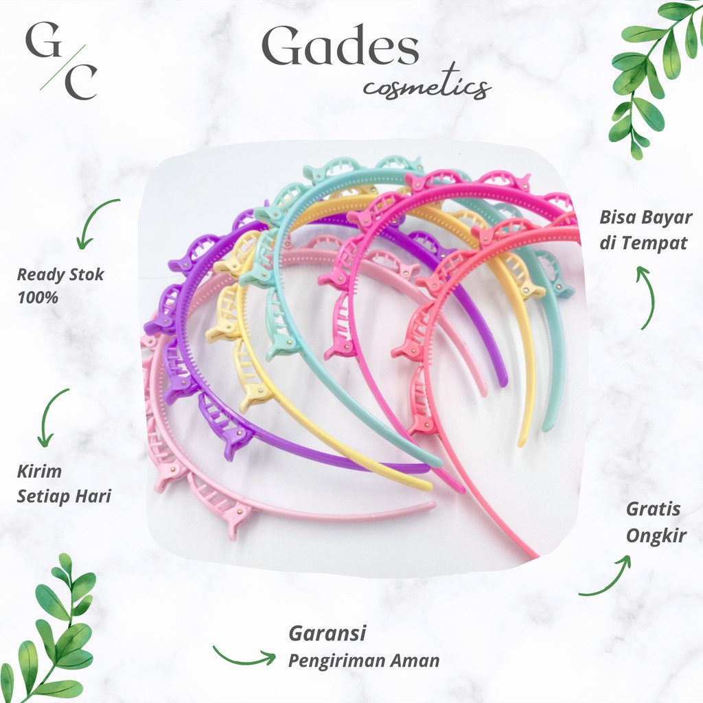 [COD] Bando Korea Dewasa Lucu Mutiara Pita Import Original Elastis Murah