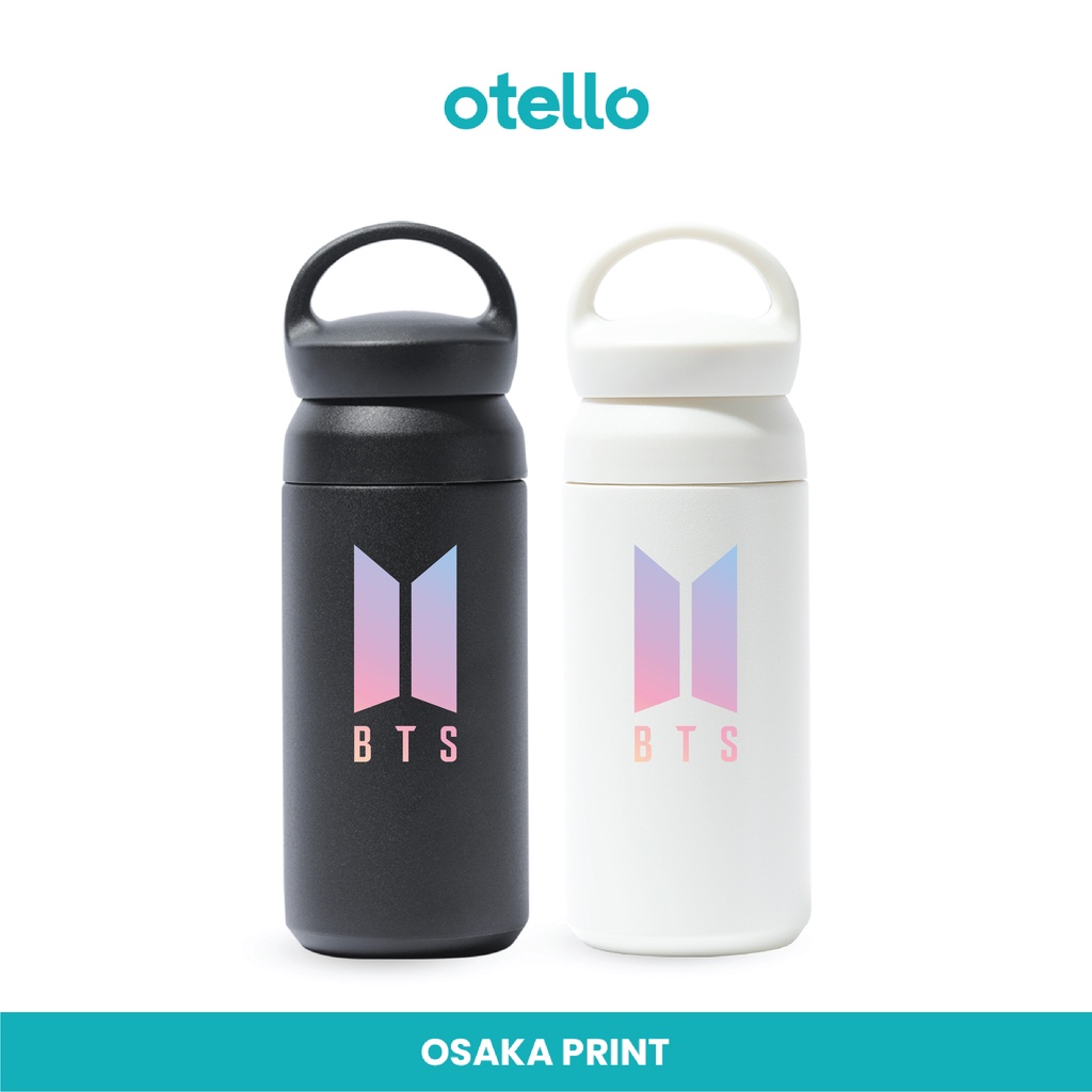 Tumbler BTS Logo Botol Minum Souvenir Bangtan Army Termos Tahan Panas Dingin Tambler Tumblr Print Design