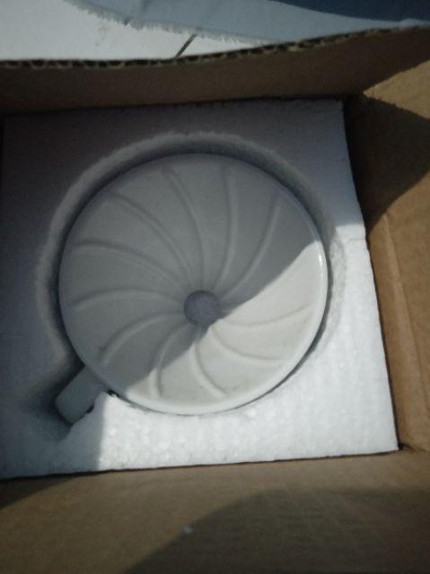 V60 Ceramic Dripper 02 Coffee Dripper Keramik Pour Over Kopi 2to4 Cup