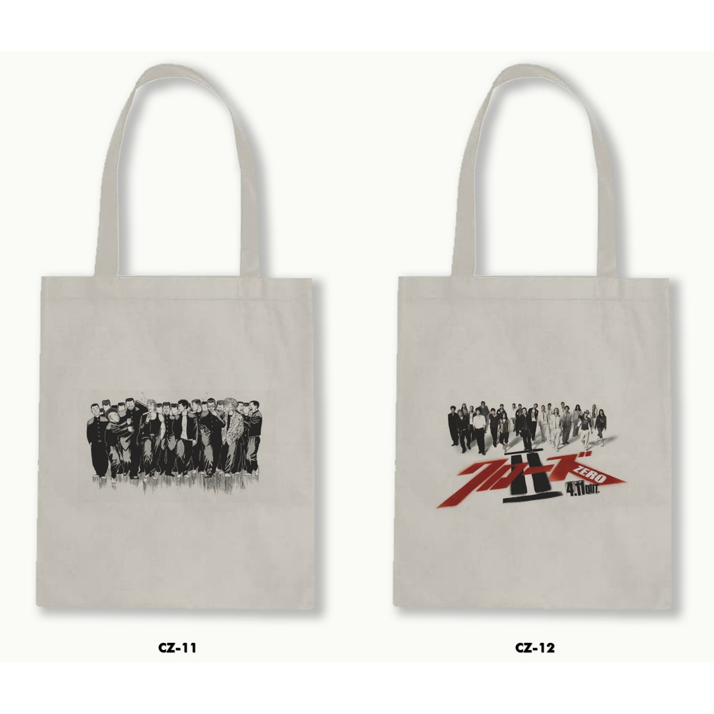 TOTE BAG BLACU - CROWS ZERO .01