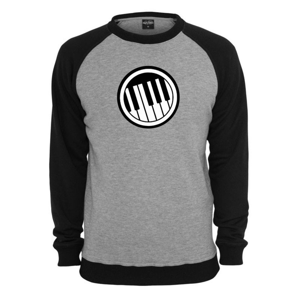 Jaket Raglan Sweater Piano