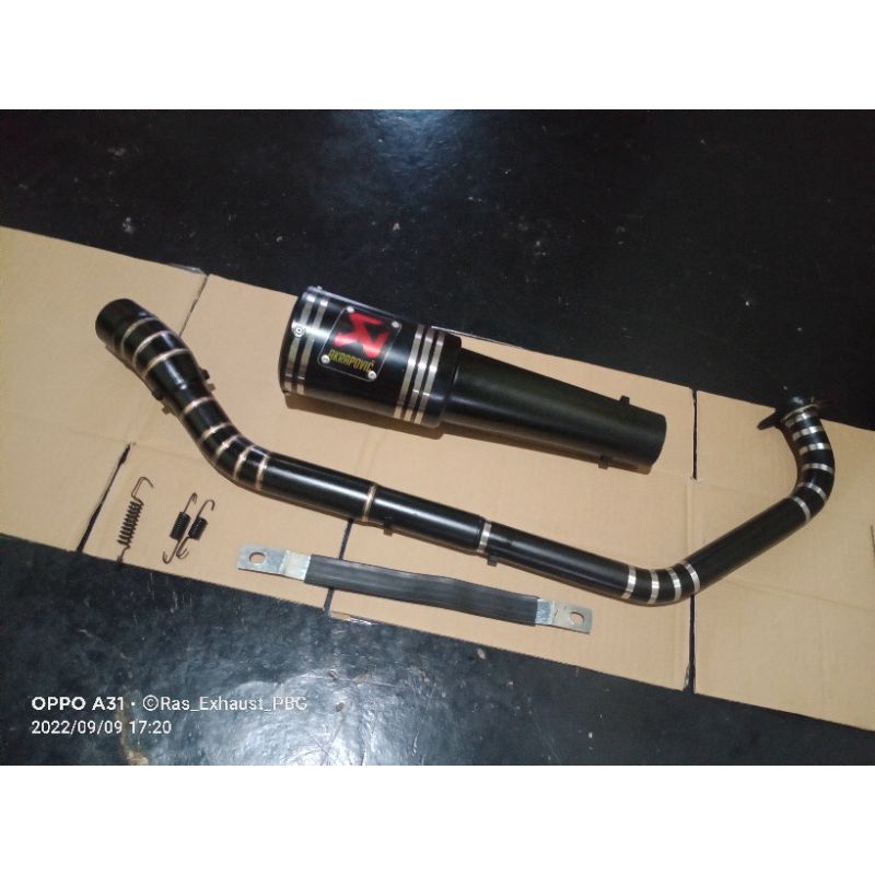 knalpot Akrapovic black R15V2