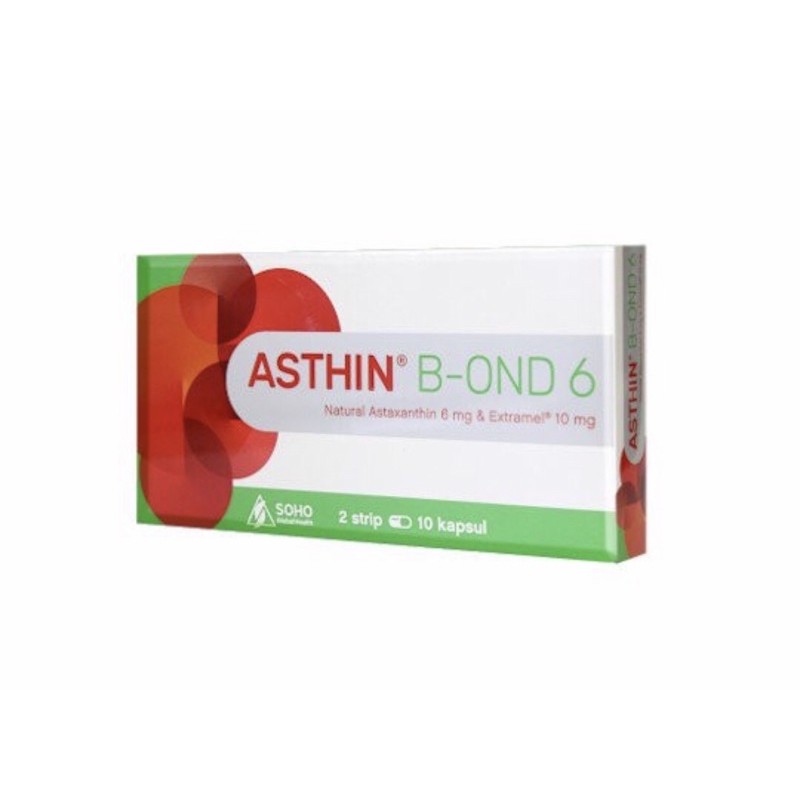 Asthin bond 6 box 20 tablet ( antioksidan menangkal radikal bebas )
